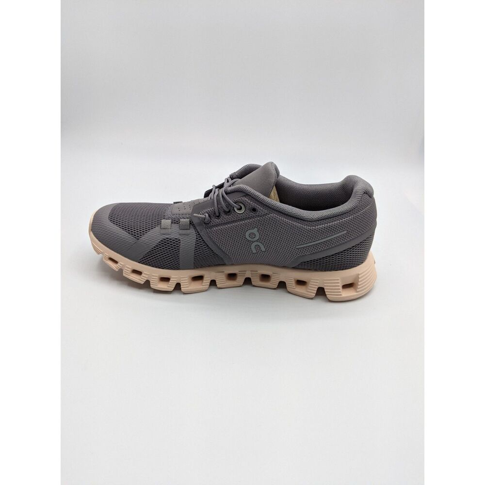 On Women's Cloud 5 Sneakers, Zinc/Shell, 6 Medium US - Picture 6 of 9
